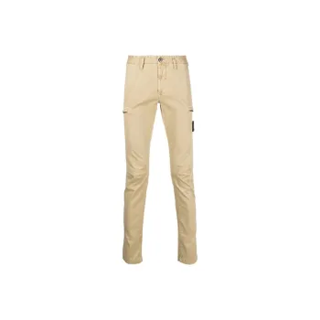 STONE ISLAND Casual Pants Men Yellow