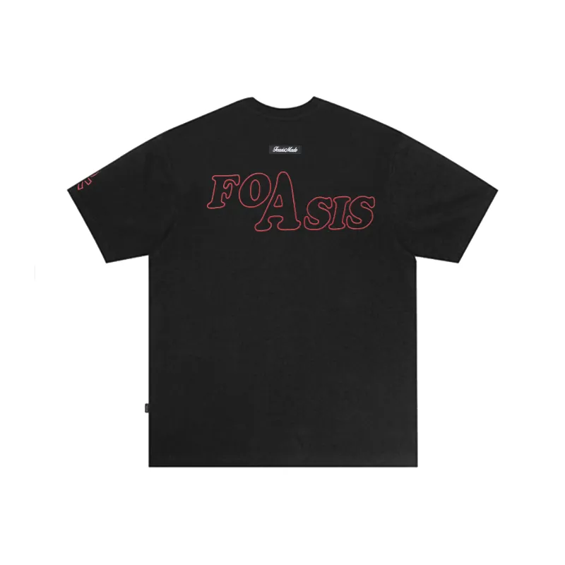 FOASIS Drop Shoulder Sleeve T Shirt Unisex-29