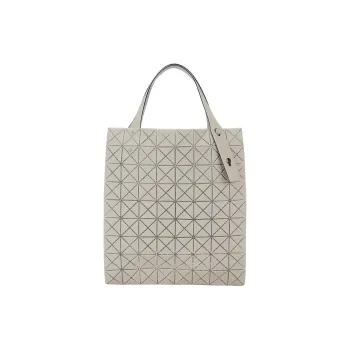ISSEY MIYAKE Polyvinyl Chloride Resin Tote Bag, Shopping Bag, One Shoulder Handbag Women's Light Umber