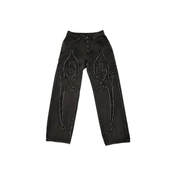 THUG CLUB Cotton Jeans