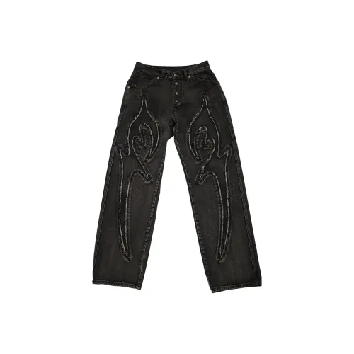 THUG CLUB Cotton Jeans