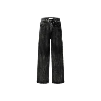 TONYKRZ Jeans Unisex Distressed Gray