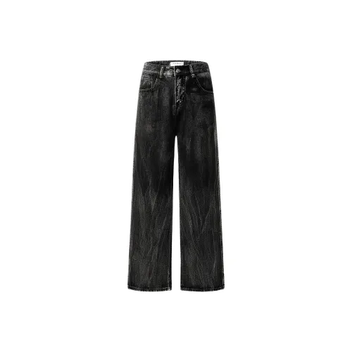 TONYKRZ Jeans Unisex Distressed Gray