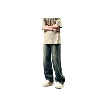 KVIV Jeans Men Vintage Blue 