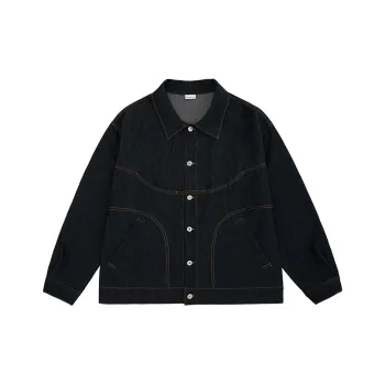 URBAN STANDARD Jackets Coats Men's Navy Blue
