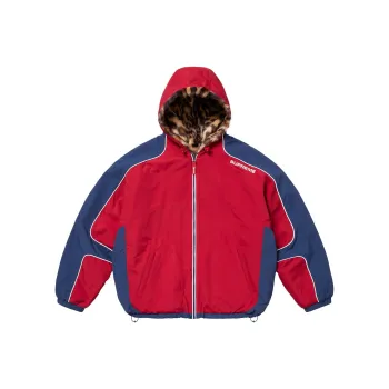 Supreme Faux Fur Reversible Hooded Track Jacket
