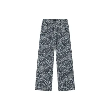 VOLCHOK Jeans Unisex Blue Gray