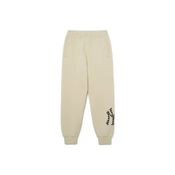 MLB Knitted Sweatpants Unisex Ivory White