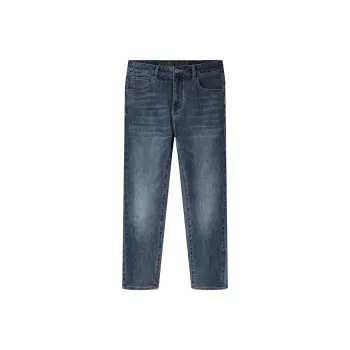 HLA Jeans Men Blue Gray Denim Gradient Medium 12