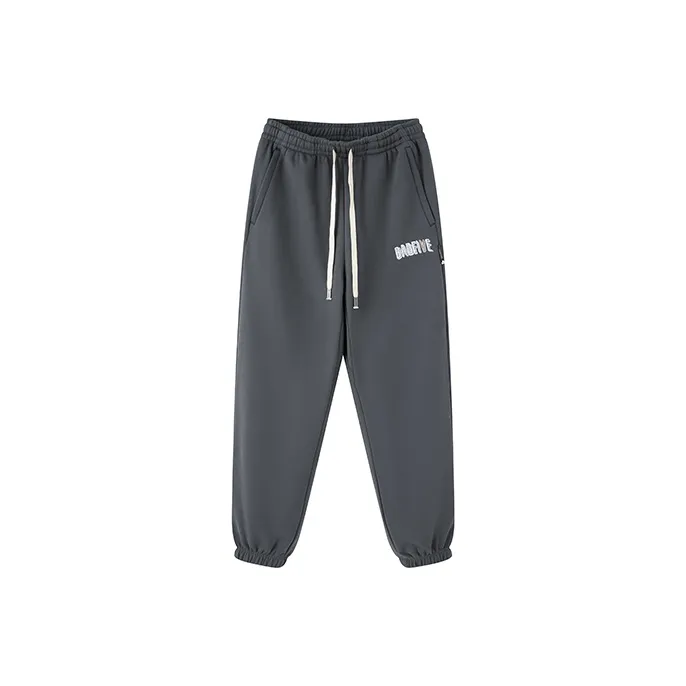 LiNing Badfive Knitted Sports Pants Men's Dark Gray-0