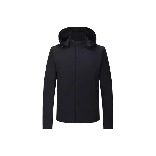 ANDREW MACKENZIE Jackets Coats Men's Black
