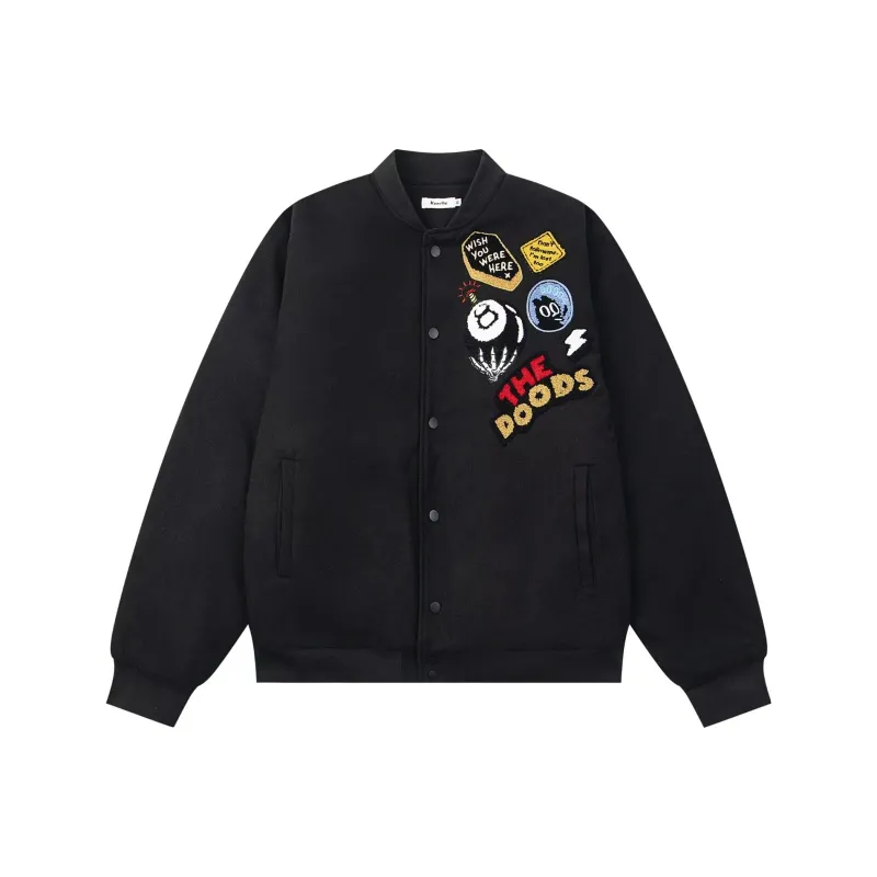 TESTUNG Jackets Coats Unisex White-2