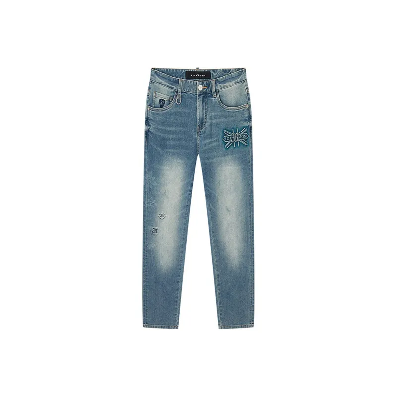 JOHN RICHMOND SS25 Jeans Unisex Dark Denim Blue-0