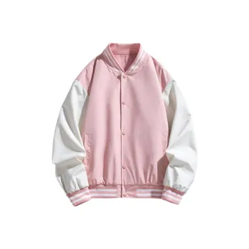 TESTUNG Jackets Coats Unisex Pink