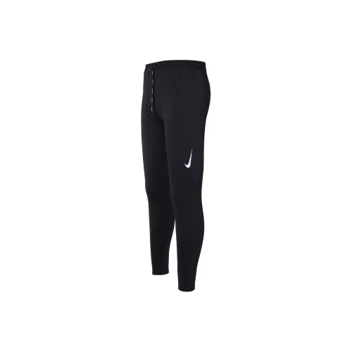 Nike Dri Fit Knitted Sweatpants Men Black
