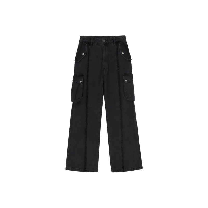 PCLP AW23 Party & Life Series Jeans Unisex Dark Gray-0