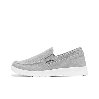 Warrior Height Increasing Lightweight Low Top Skateboard Shoes Men's Gray