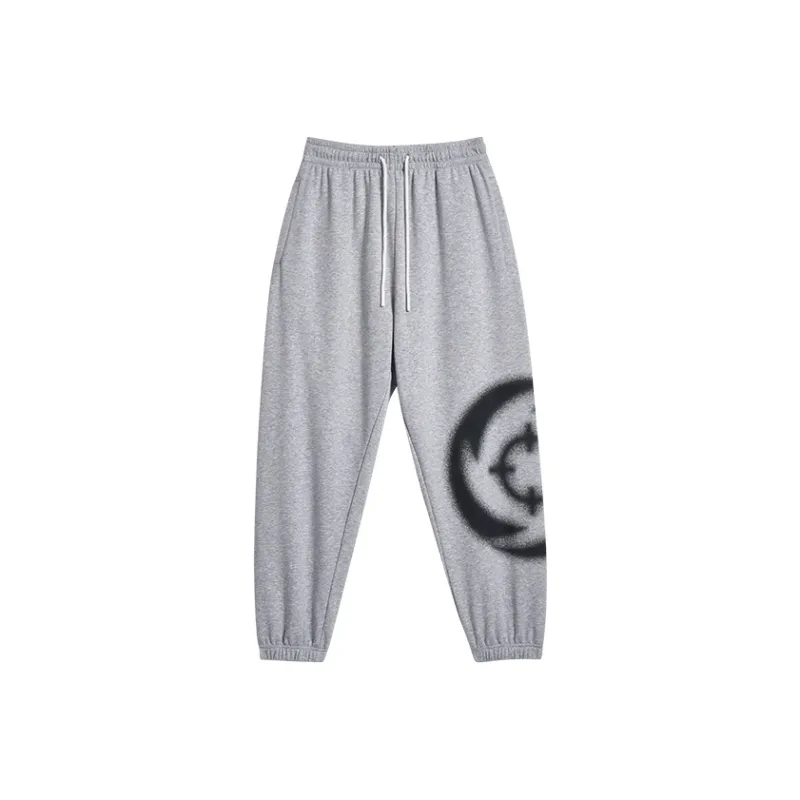 RIGORER Fall And Winter Elastic Cuff Knitted Sweatpants Unisex-2