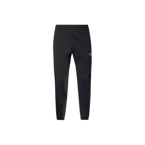 Reebok WOR PIPING JOGGER Knitted Sports Pants Men's Black