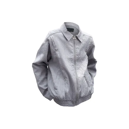 SOCKKEY Jackets Coats Unisex Gray