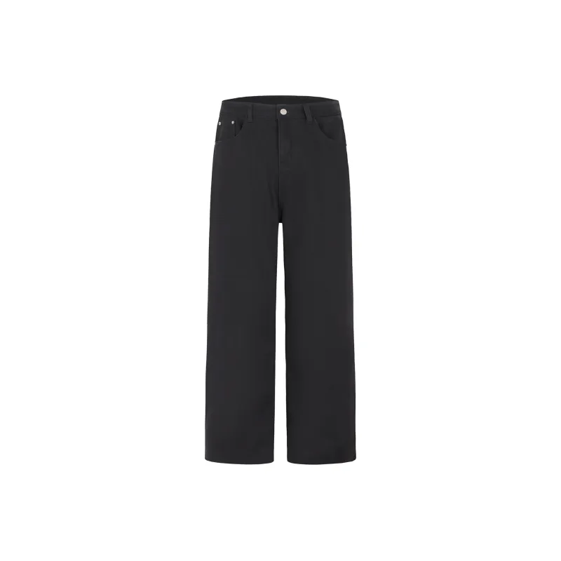 BIPOLAR Jeans Pants Unisex Black-0