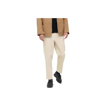 UNIQLO FW22 Casual Pants Men's Light Yellow