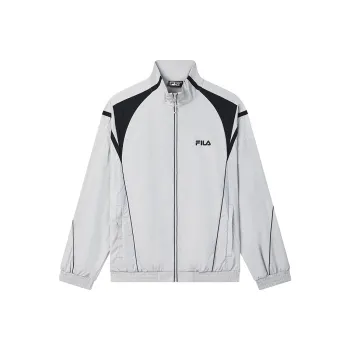 FILA Woven Coat Men's Imitation Vintage Gray