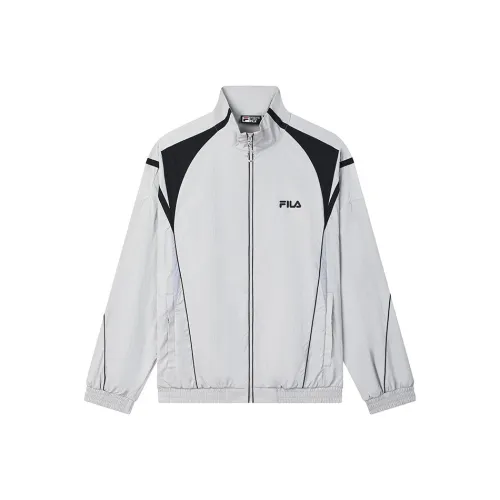 FILA Woven Coat Men's Imitation Vintage Gray