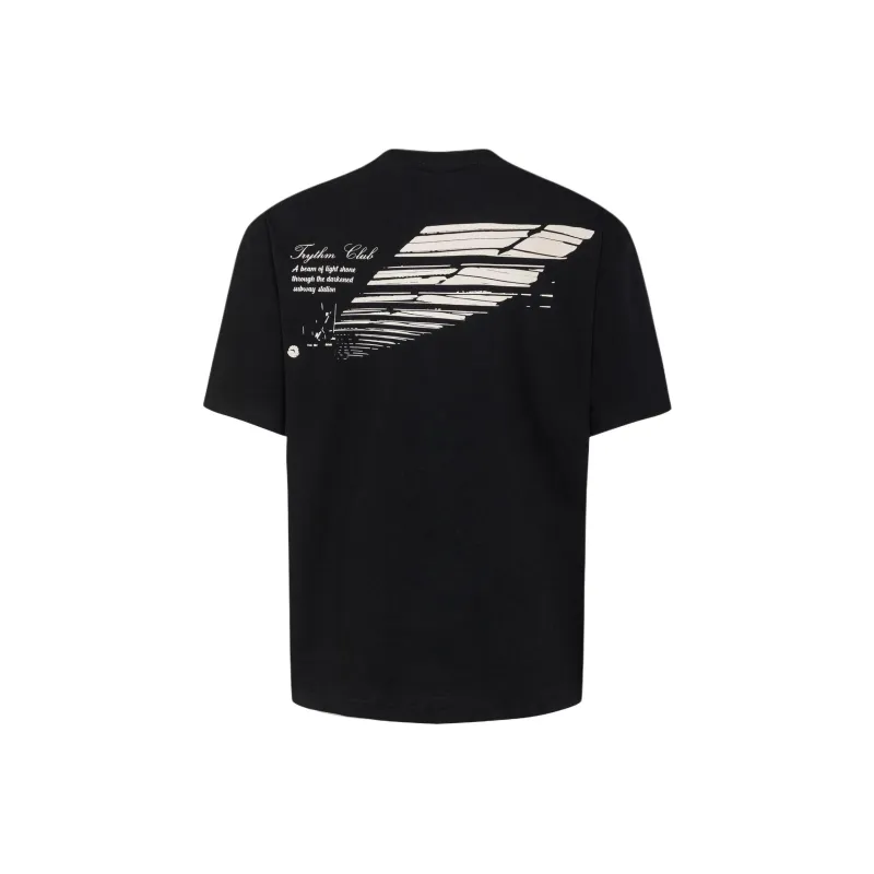 TESTUNG T Shirts Unisex Black-1