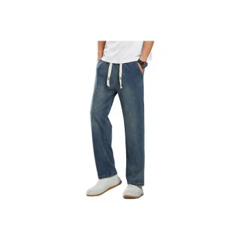 BaiYuan Trousers Jeans Men