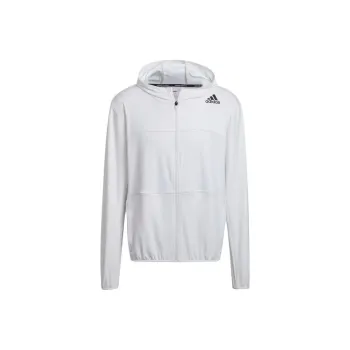 Adidas AEROREADY Training Hooded Jacket Men White
