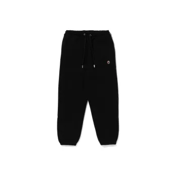 A BATHING APE Logo-patch Cotton Blend Track Pants