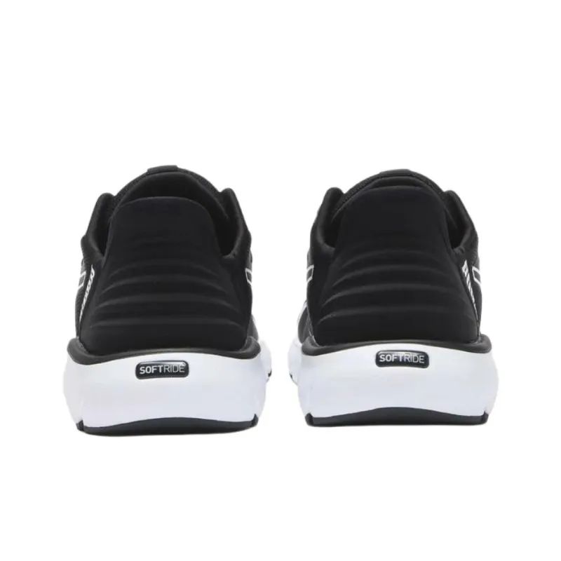 PUMA Softride Flexlace Anti Slip Wear Resistant Low Top Casual Running Shoes Unisex Black-3