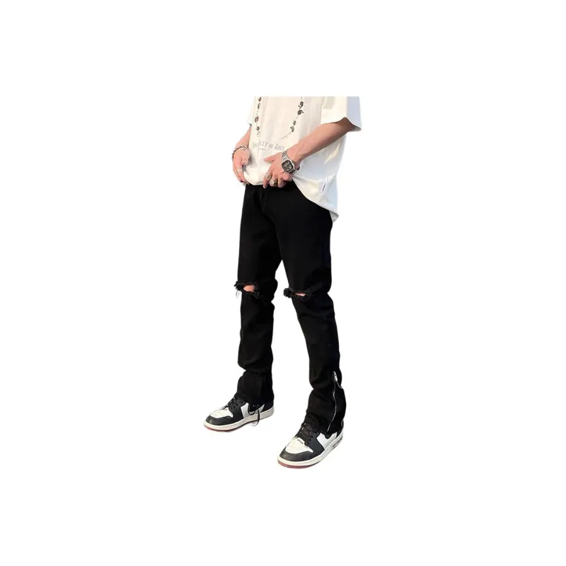 IJRJ Jeans Unisex Black-0