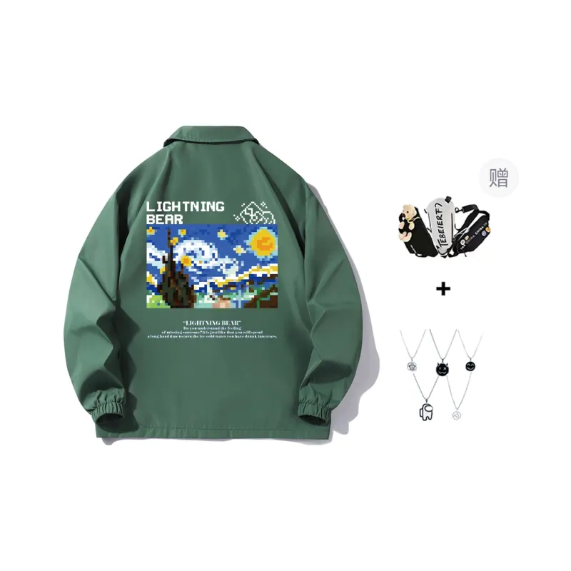 LIGHTNING BEAR Jackets Coats Unisex-18