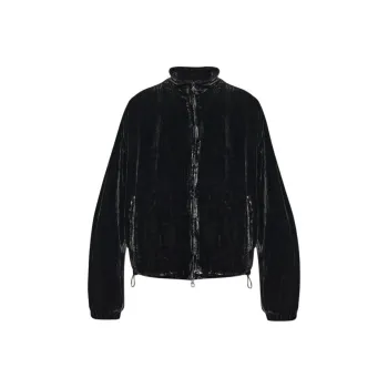 DIESEL J Salford High Neck Velvet Jacket