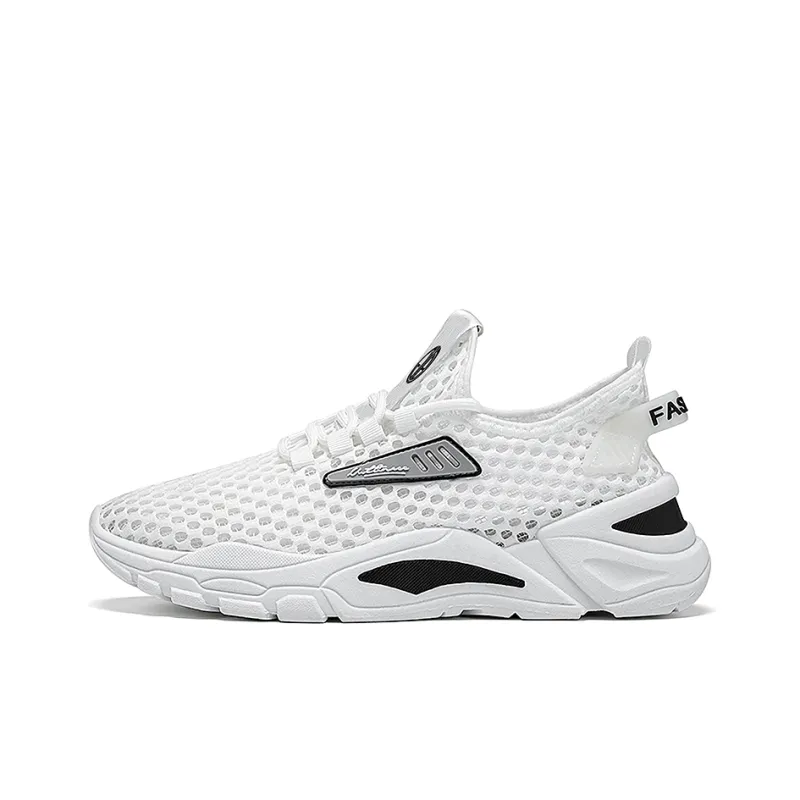 Yi Jiabao Breathable And Wear resistant Low Top Chunky Sneakers Unisex-3
