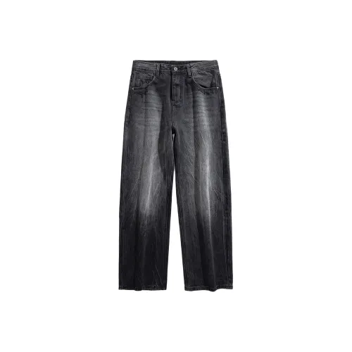 FAIRWHALE Jeans Unisex Gradient Black