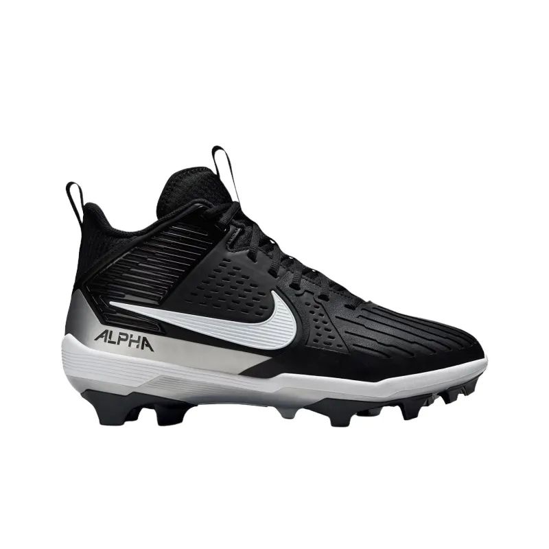 Nike Alpha Menace Strong Black Metallic Silver White-1