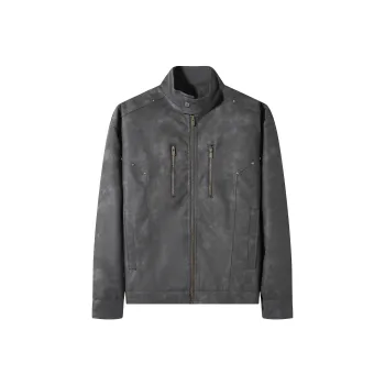 WIIPSOLID Leather Jacket Unisex
