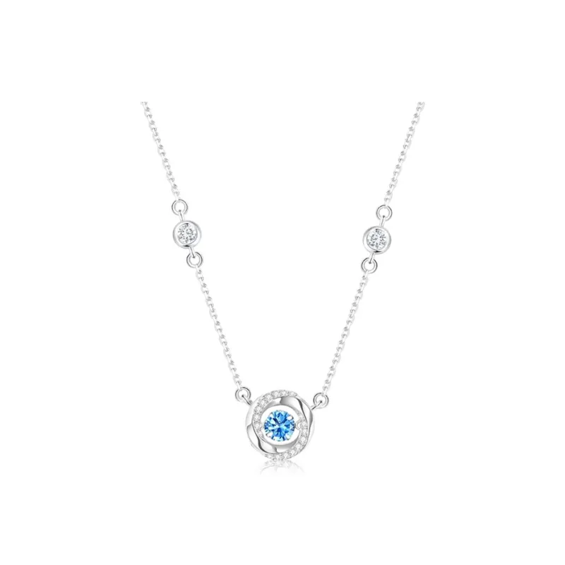 Kim Ka Fook S925 Silver Necklaces Women's-5