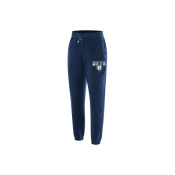 NBA Brooklyn Nets Knitted Sweatpants Men Sea Navy Blue