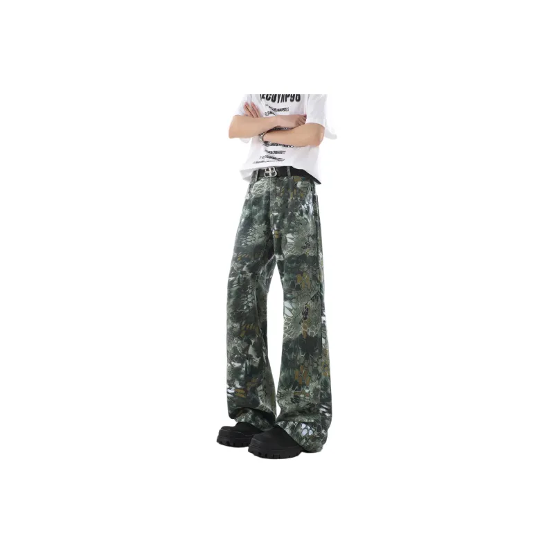 Magmode Jeans Unisex Green-0