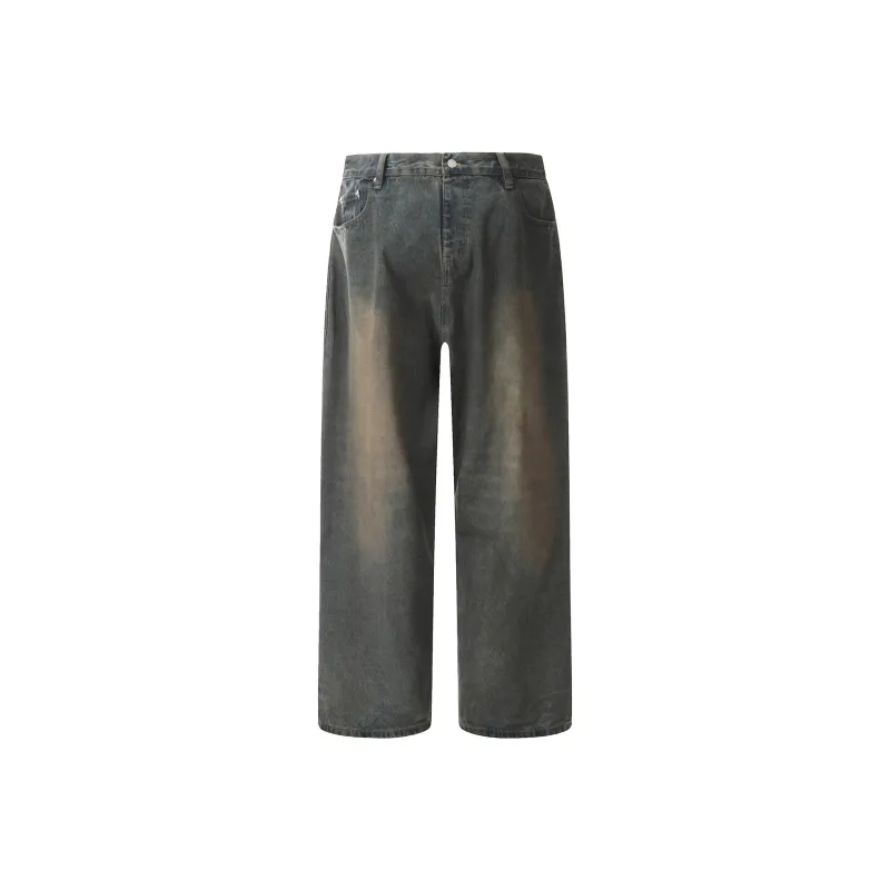 MT99 Jeans Unisex Dirty Vintage Blue-0