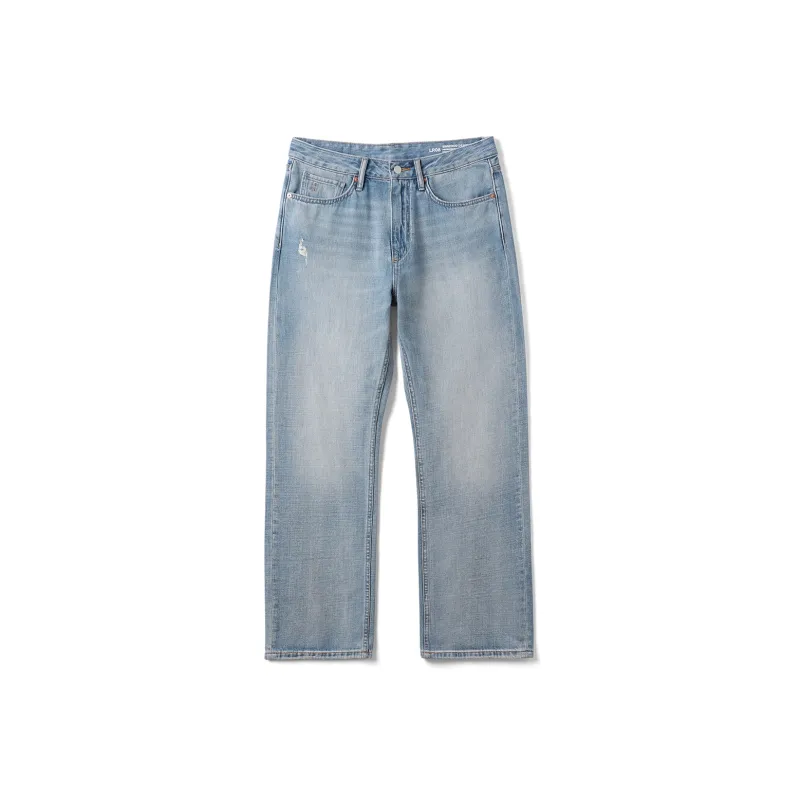SIMWOOD Jeans Men's Washed Ice Blue-0