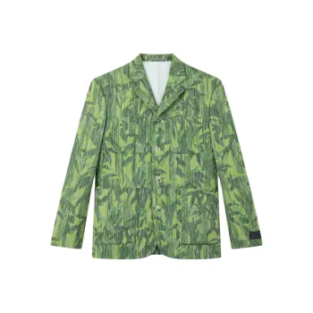 KENZO Chiku Rin Camo motif Blazer