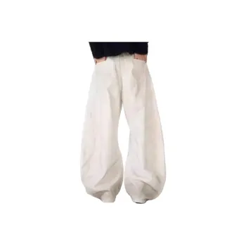 DUATOGE Jeans Men's Dirty White
