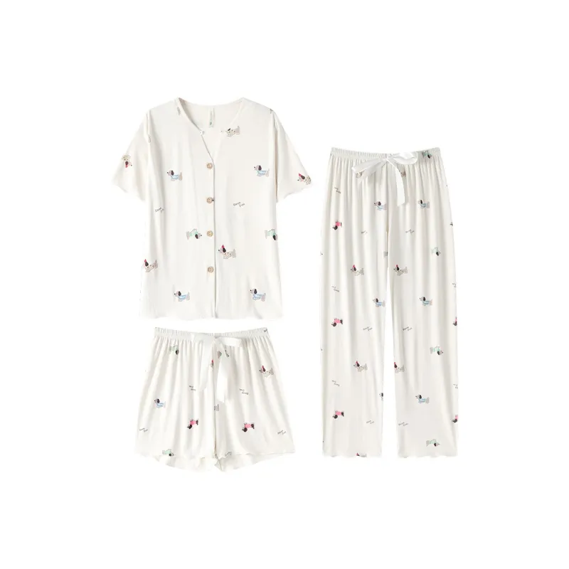 MADALLO Pajama Set Women's White-0