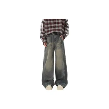 WELTER EXPERIMENT Jeans Unisex Vintage Blue