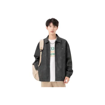 IGOI Jackets Coats Unisex Vintage Brown